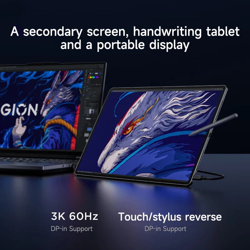12300mA 14.5" 120Hz Fast Charging Lenovo Gaming Tablet