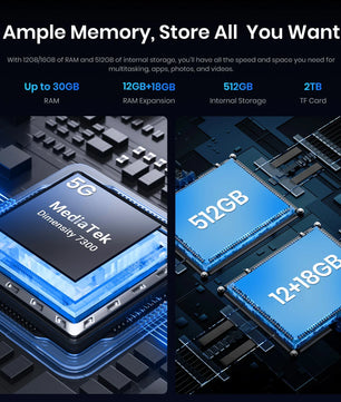28000mAh 512GB Android F107 PRO 5G Rugged Smartphone
