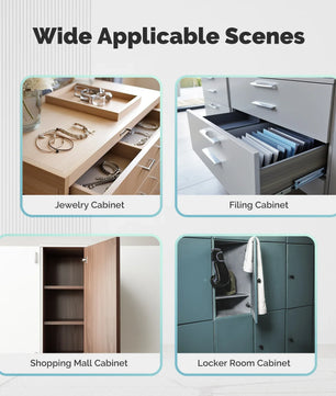 MOES Bluetooth Smart Cabinet Drawer Lock with App Remote Control