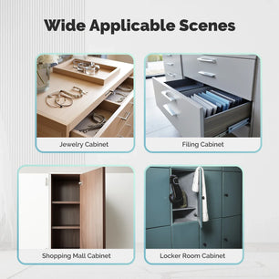 MOES Bluetooth Smart Cabinet Drawer Lock with App Remote Control