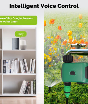 MOES WiFi Smart Water Timer 1 Outlet with Alexa Google Home