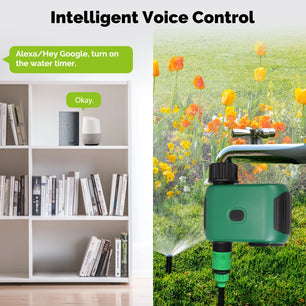 MOES WiFi Smart Water Timer 1 Outlet with Alexa Google Home