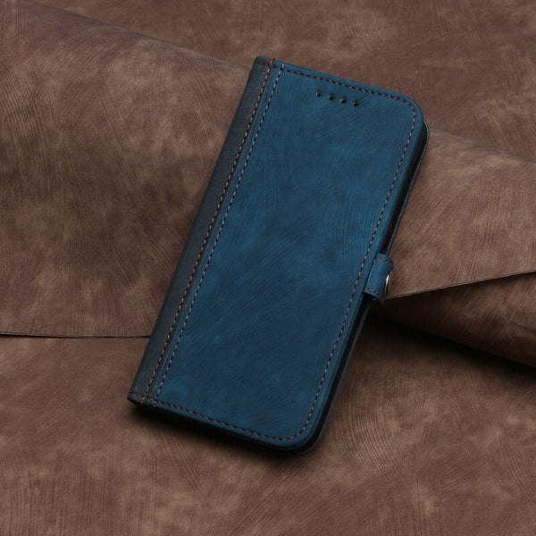 Leather Protective Shockproof Elegant Flip Case For Samsung Phones