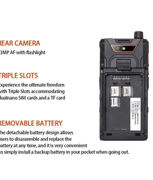 3000mAh 64GB Android Normal Screen Fast Charging Smartphone