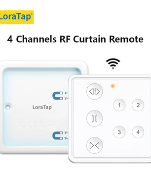 LoraTap 250V 600W Plastic WiFi Rolling Blinds Curtain Switch