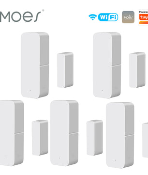 Moes Plastic 2.4GHz Smart Wireless WiFi Door Window Sensor