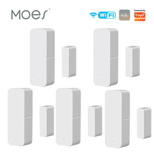 Moes Plastic 2.4GHz Smart Wireless WiFi Door Window Sensor