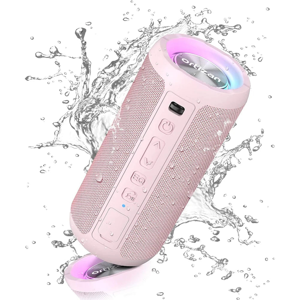 2600mAh Bluetooth Portable 24W IPX7 Waterproof Wireless Speaker