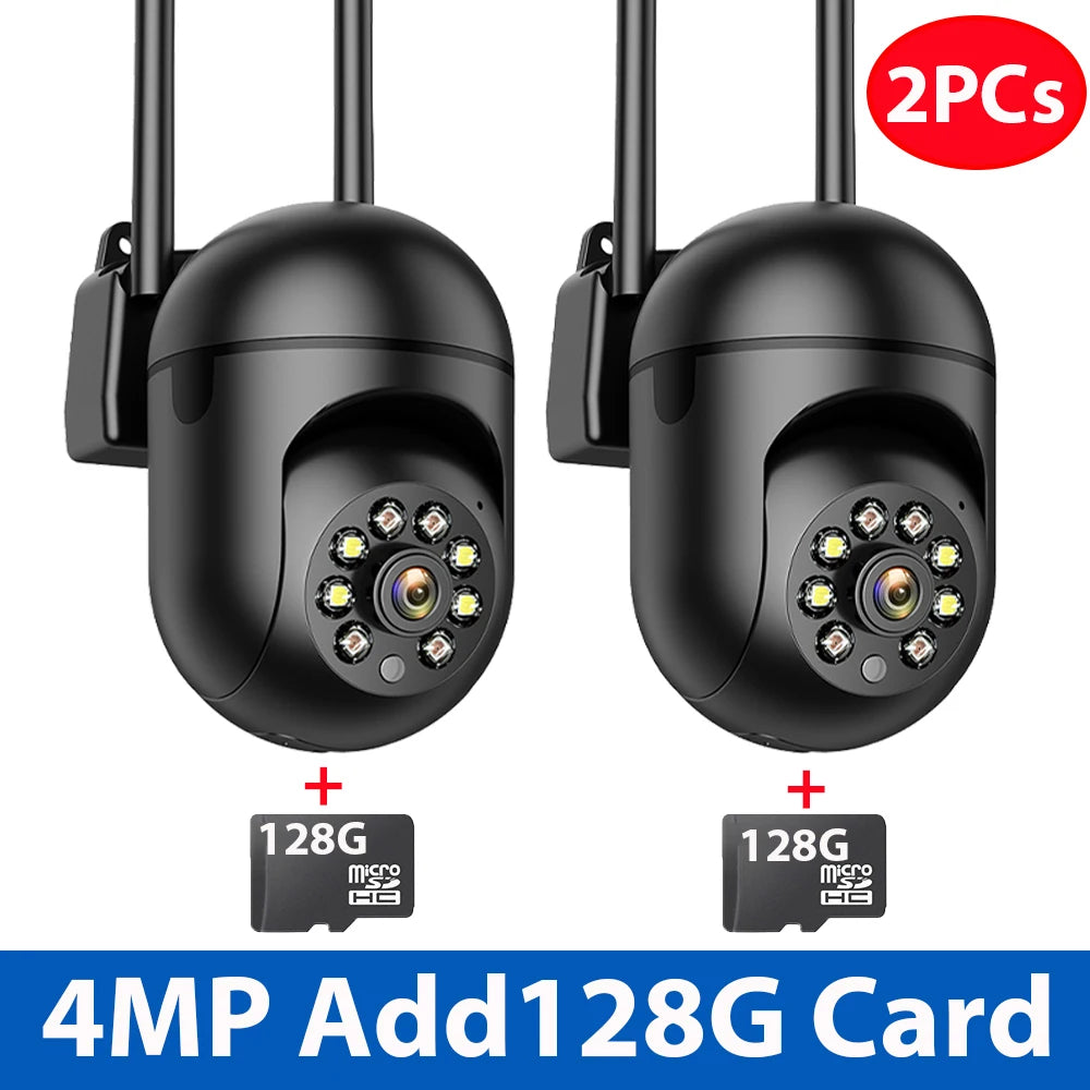 4MP Single Lens Wifi 5X Digital Zoom Surveillance Camera