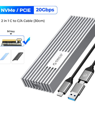 40Gbps NVMe M.2 External Solid State Drive For Laptop And Desktop