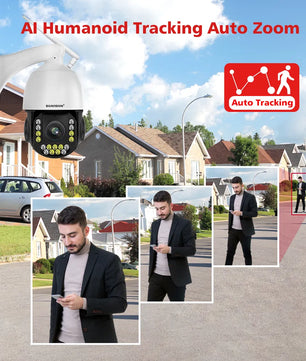 Boavision 8MP Night Vision Waterproof High Speed Dome Camera