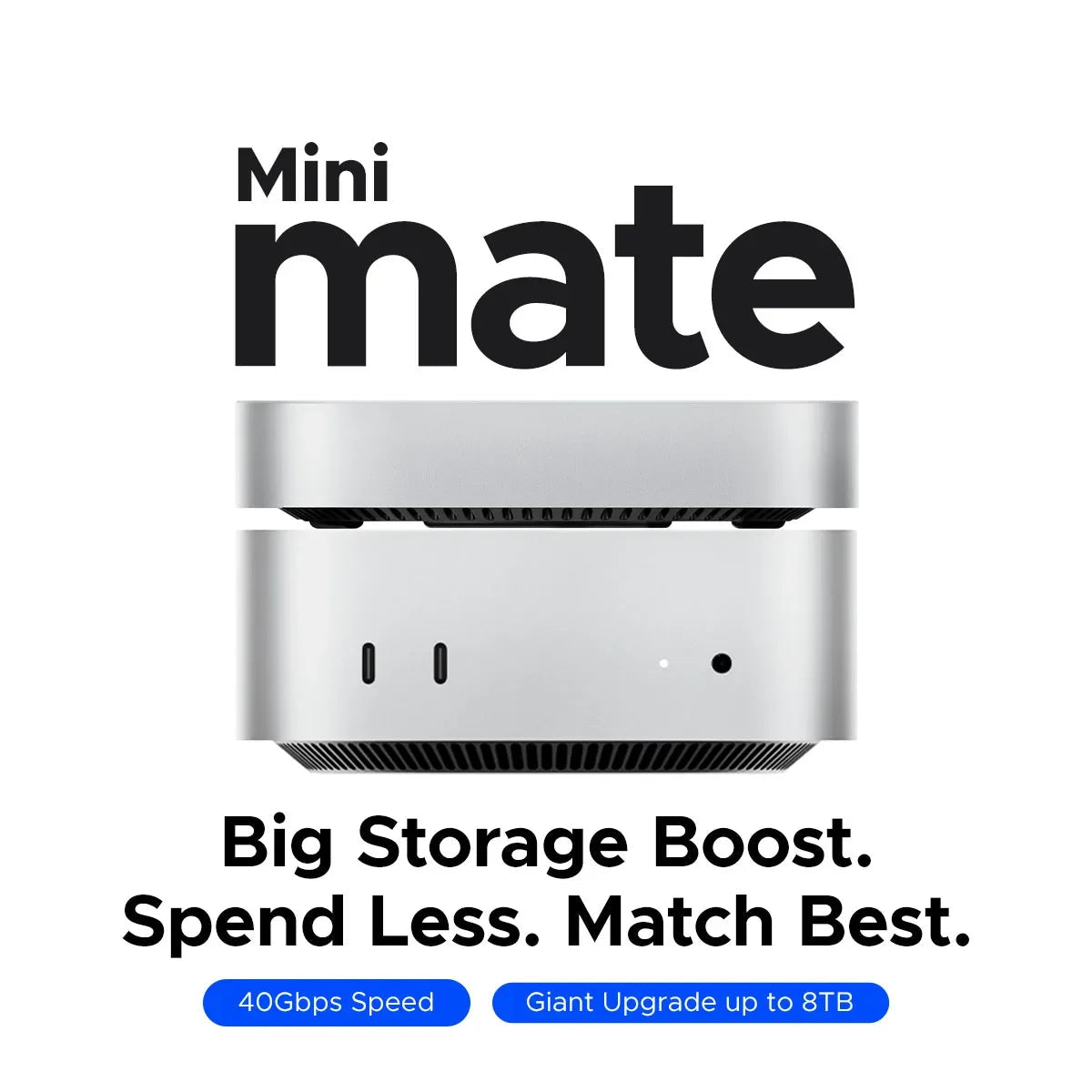 40Gbps 4TB External Solid State Drive Compatible For Mac Mini M4