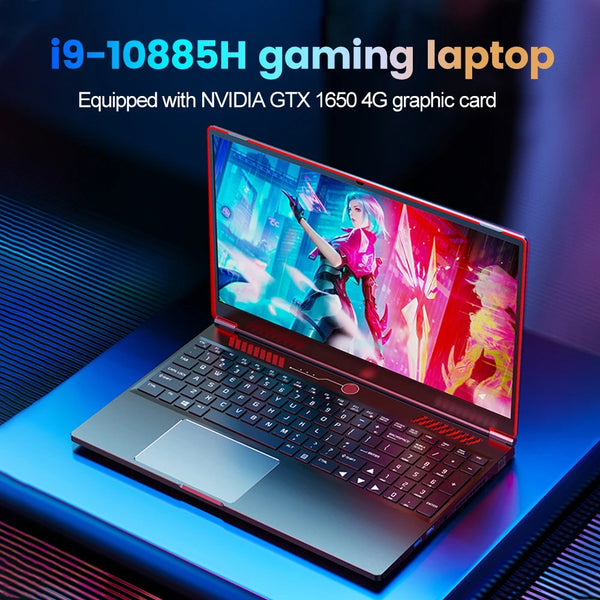 Topton i7-10870H i9-10885H 64GB RAM 4TB SSD 16.1 Inch Laptop