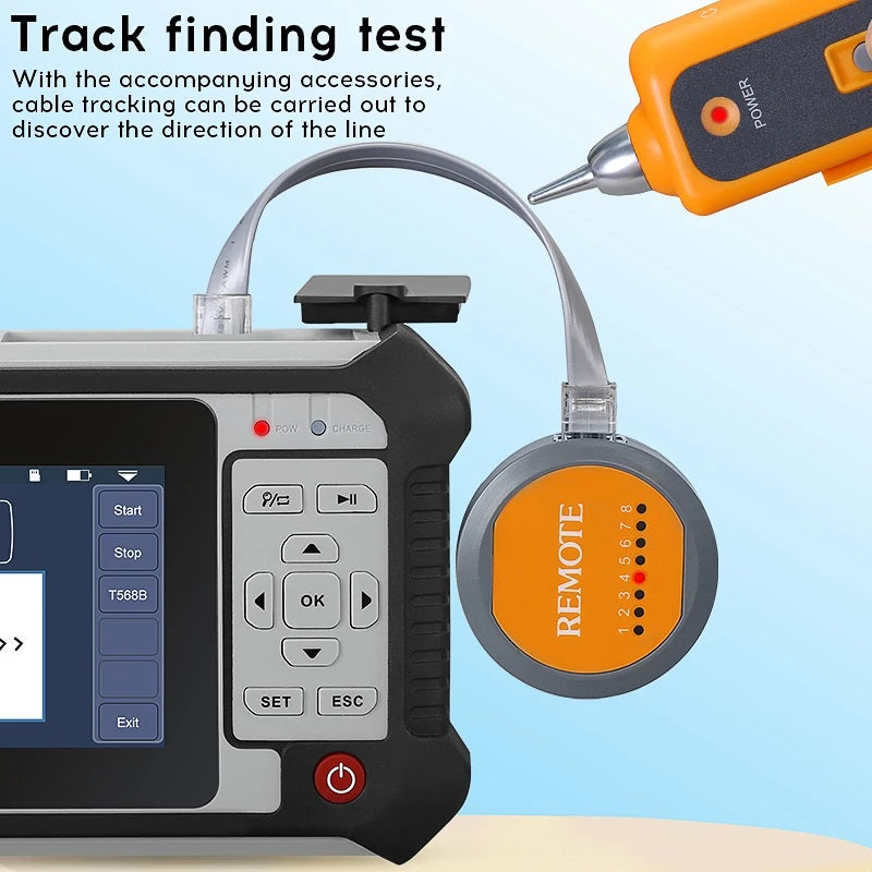 22dB Hybrid Optic Reflectometer Single Mode Fiber Cable Tester