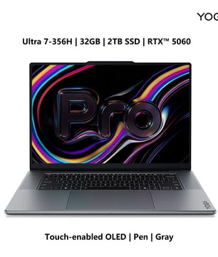 Lenovo YOGA Pro 16 Aura 32GB RAM 2TB SSD 16 Inch Laptop