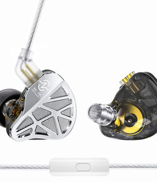 3.5mm PVC Wired Hybrid Vocalism HiFi Monitor Hybrid Earphones