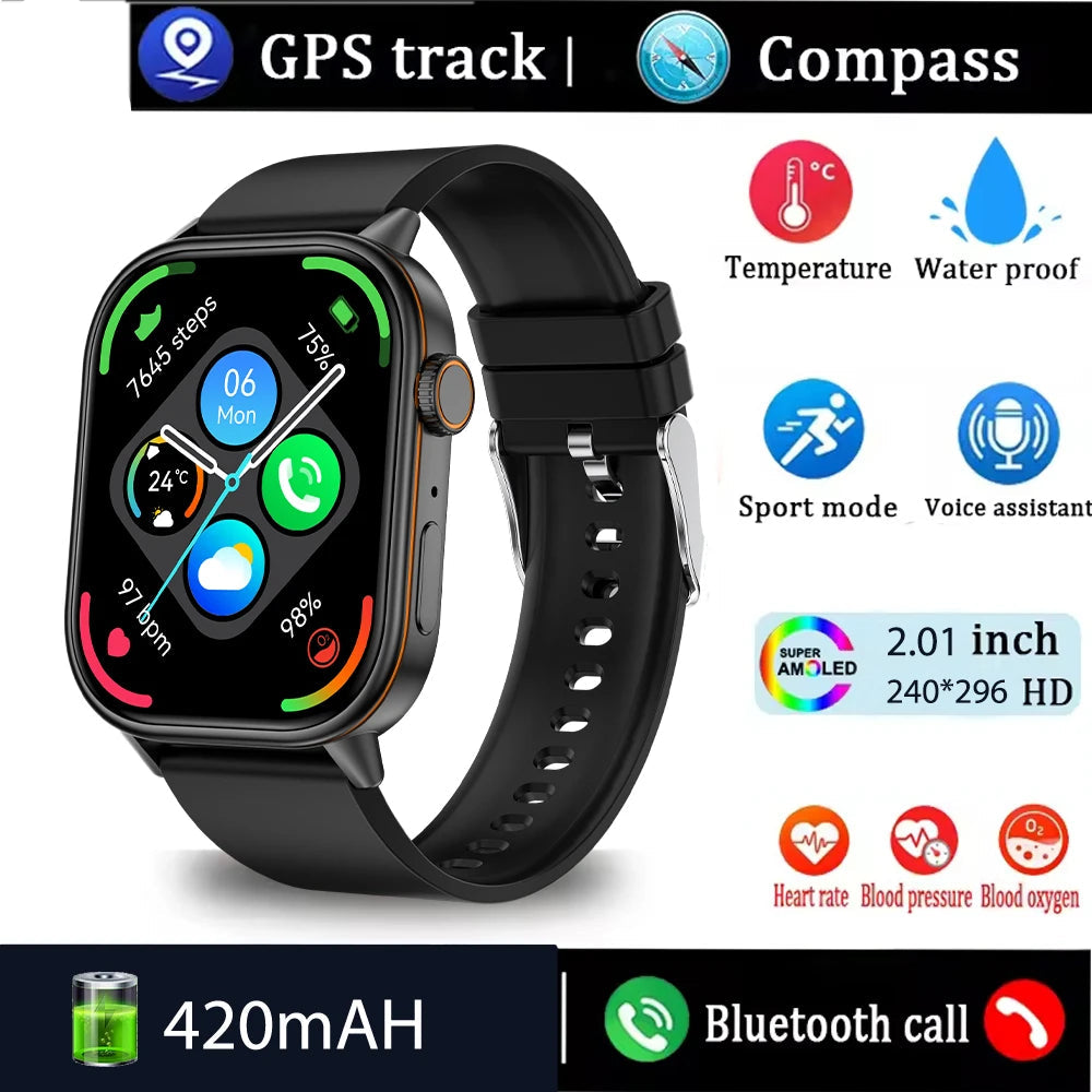Silica Gel Waterproof Android Square Shape Bluetooth Smartwatch