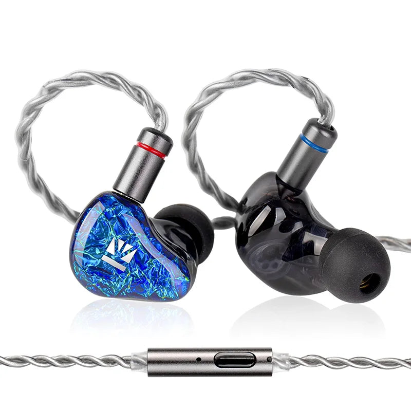 Metal 3.5mm Hybrid Technology Bluetooth Waterproof Earphones