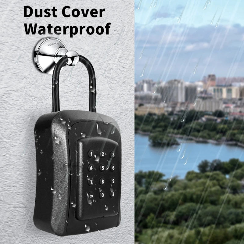 Metal Waterproof Bluetooth Dry Battery Security Smart Lock