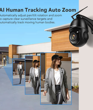 Boavision Auto Tracking Humanoid Detection Two Way Security Camera