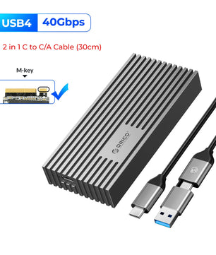 40Gbps NVMe M.2 External Solid State Drive For Laptop And Desktop