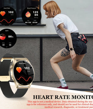 Alloy Waterproof Amoled Full Touch Screen Android Round Smartwatch