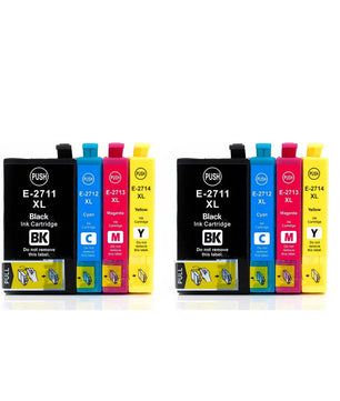 T2711-T2714 Ink Cartridge Compatible For Epson WorkForce Pro WF-3620DWF
