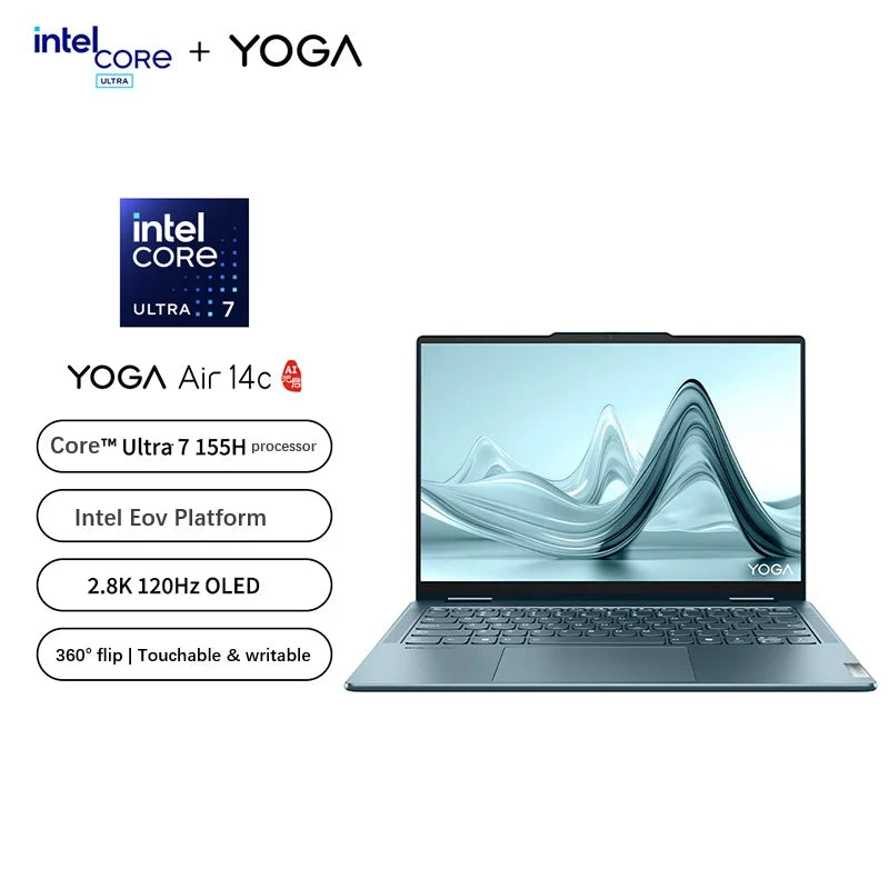 1TB 14“ Intel Core Ultra 7 155H YOGA Air 14c Lenovo Laptop