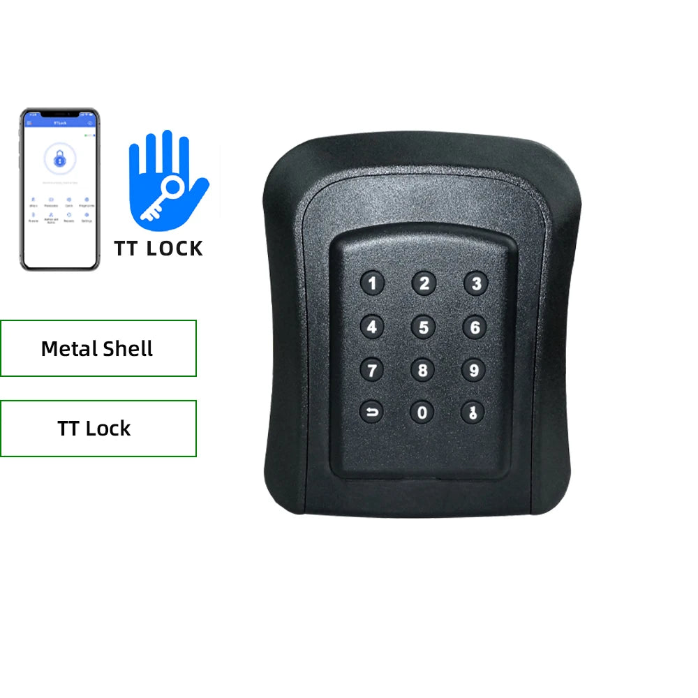Metal Waterproof Bluetooth Dry Battery Security Smart Lock