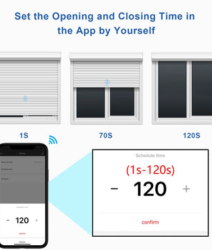 LoraTap 240V Plastic Automatic WIFI Roller Shutter Curtain Module