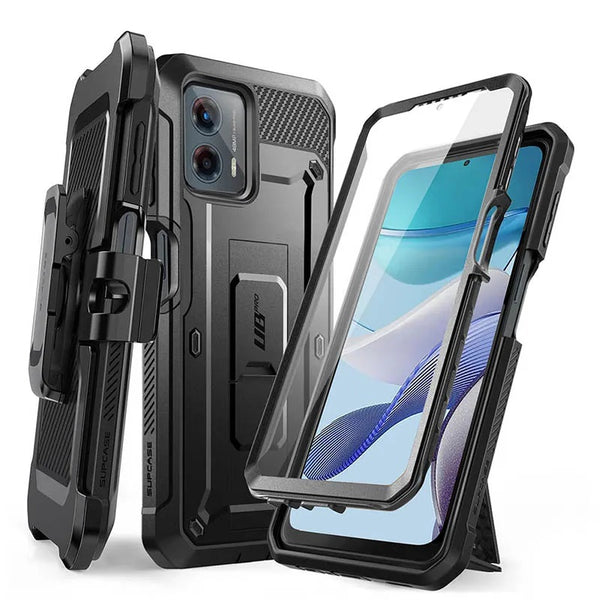 Polycarbonate Full-Body Case Built-In Protector For 5G Moto G