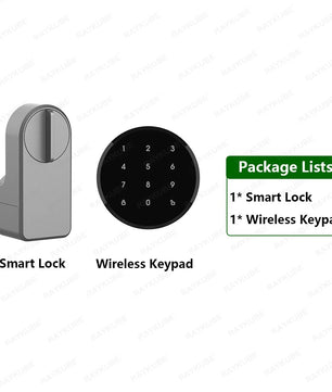 Stainless Steel Fingerprint Keypad Digital Smart Door Lock