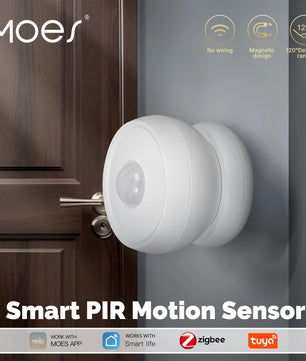 Moes Plastic Smart PIR Sensor Human Body Infrared Motion Detector