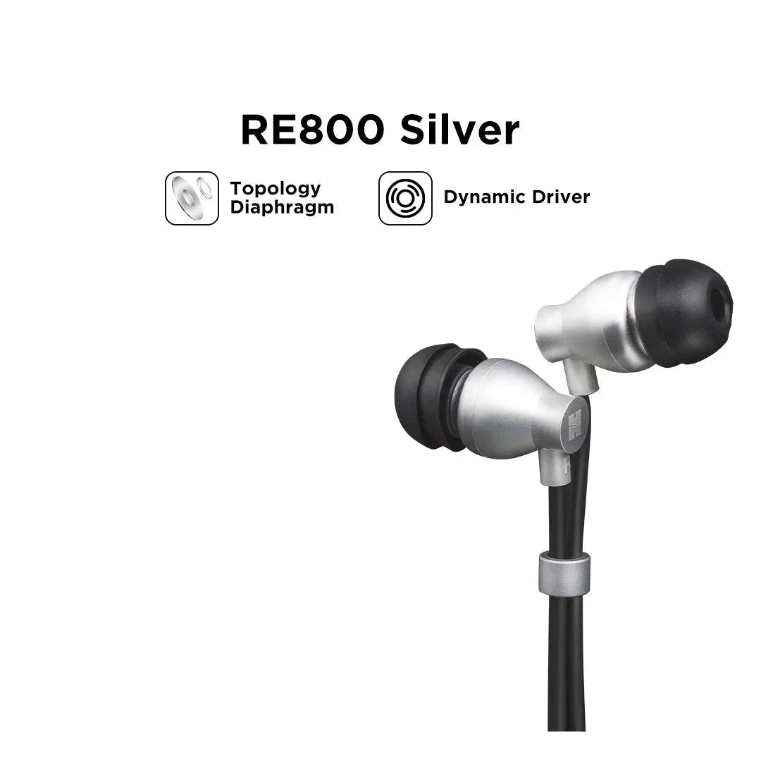 Metal Orthodynamic Vocalism Wired Hi-Fi In-Ear Earphones