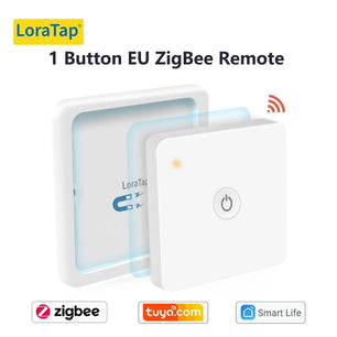 LoraTap Plastic Bluetooth Wireless ZigBee Portable Scene Switch