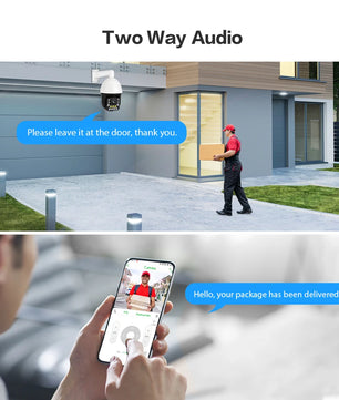 Boavision 5MP Auto Tracking Humanoid Detection Surveillance Camera