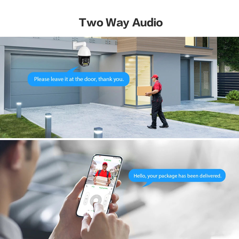 Boavision 5MP Auto Tracking Humanoid Detection Surveillance Camera