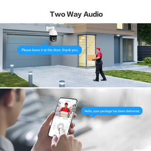 Boavision 5MP Auto Tracking Humanoid Detection Surveillance Camera