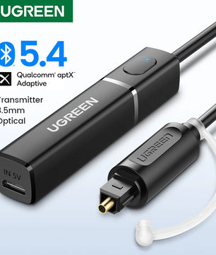 Ugreen Bluetooth 5.4 HD Adaptive Audio Wireless Transmitter