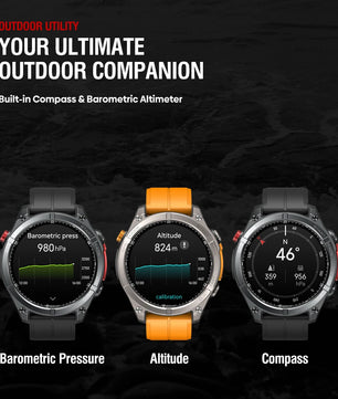 Silica Gel Amoled Screen Waterproof Android Round Smartwatch