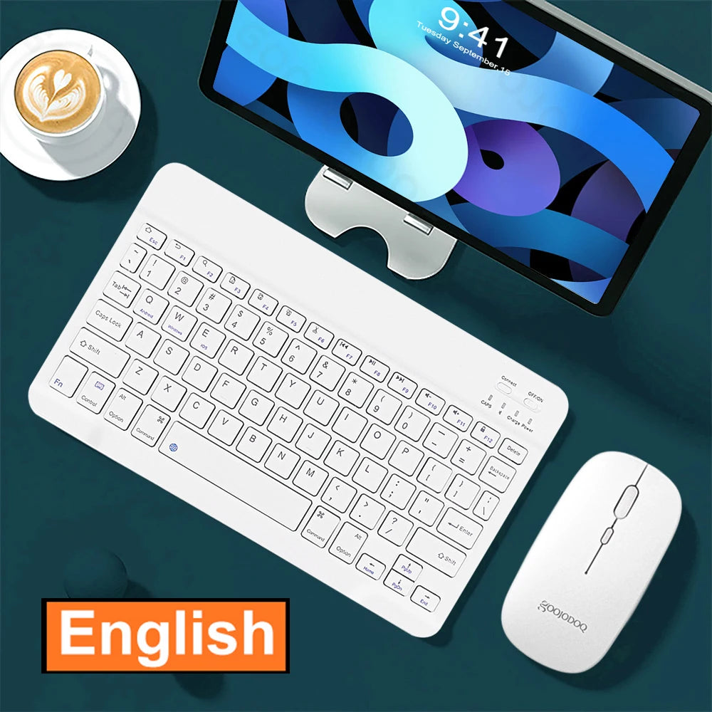1600 DPI Plastic 2.4G Rechargeable Wireless Keyboard Mouse Kit