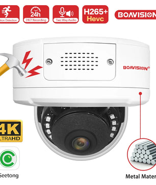 Boavision 8MP Two Way Audio Humanoid Detection Surveillance Camera