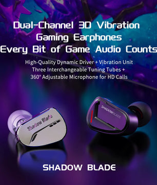 CVJ Metal 3.5mm Hybrid Technology Wired Bluetooth Earphones