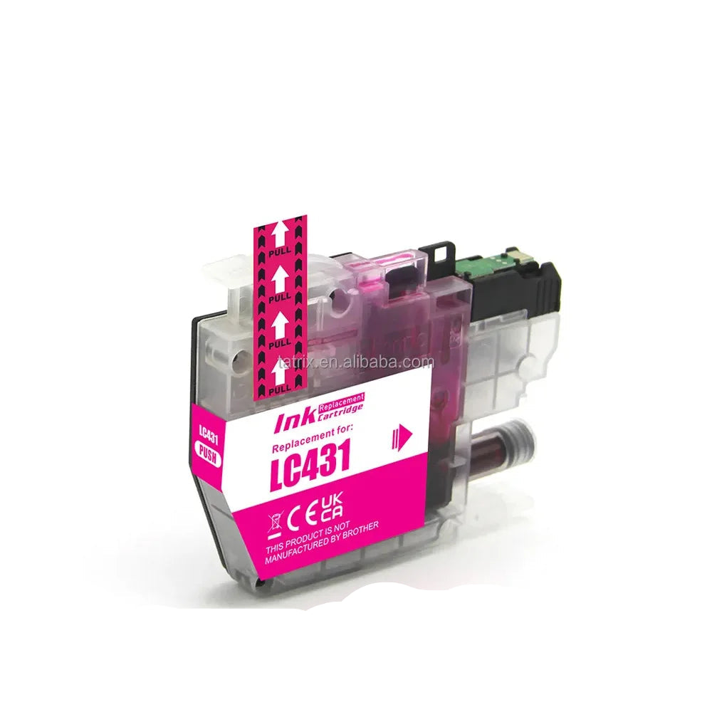 LC431 Ink Cartridge Compatible For Brother DCP-J1050DW,DCP-J1140DW