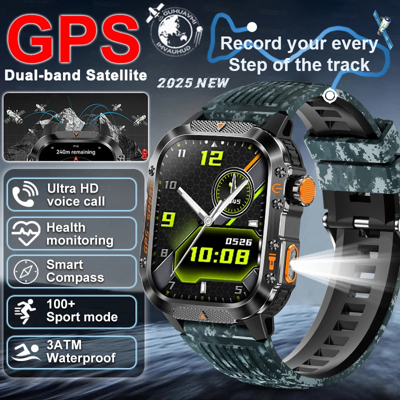 Silica Gel Waterproof Android Round Shape On-Wrist Smartwatch