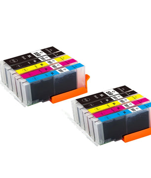 PGI550XL CLI551XL Ink Cartridge Compatible For Canon PIXMA MG5450