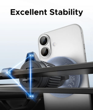 Ugreen 15W ABS USB Type-C Car Magnetic Car Holder For iPhone