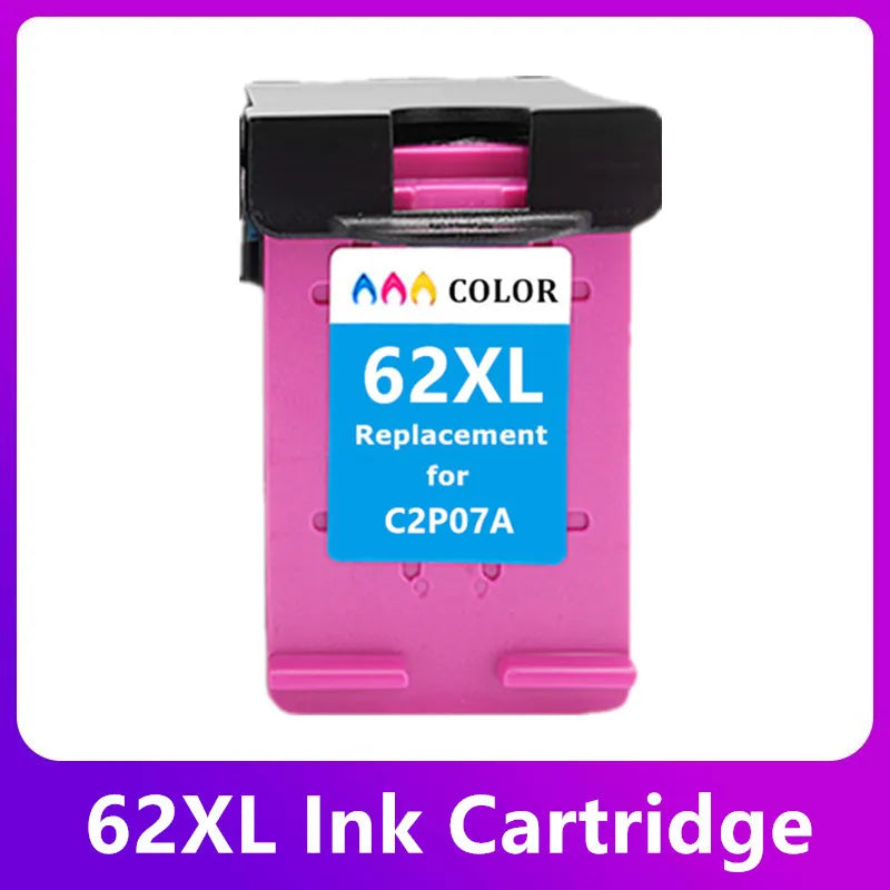 62XL Ink Cartridge Compatible For HP Envy 5540 5640 7640 5646