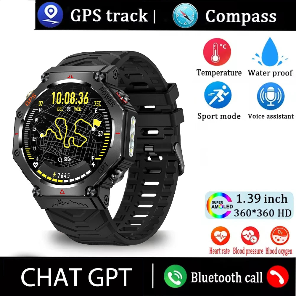 Silica Gel Amoled Display Waterproof Android Round Shape Smartwatch