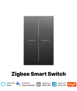 MOES ZigBee 2-IN-1 Star Feather Smart Switch with APP Control